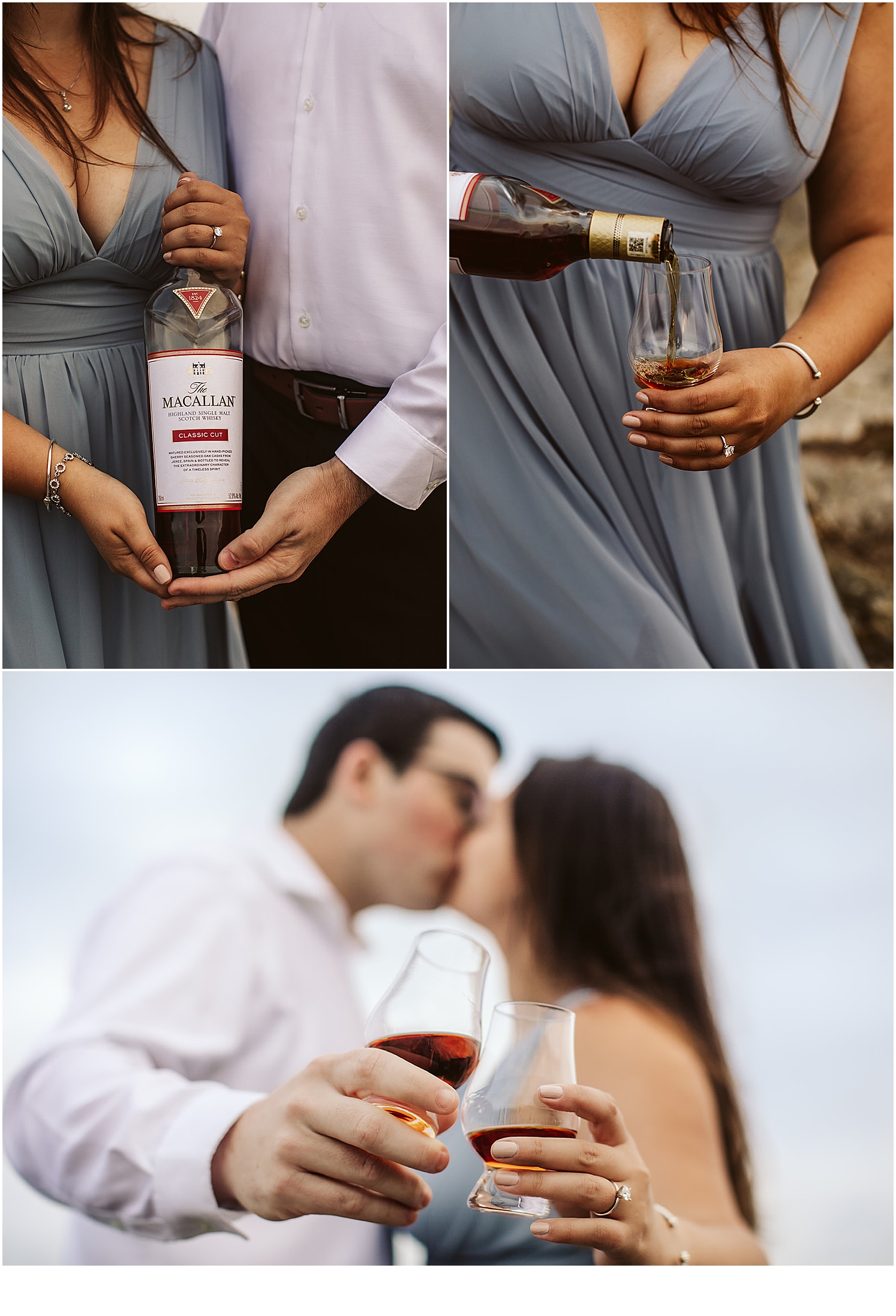 Whiskey-tasting-engagement-session-on-the-beach-in-New-England.