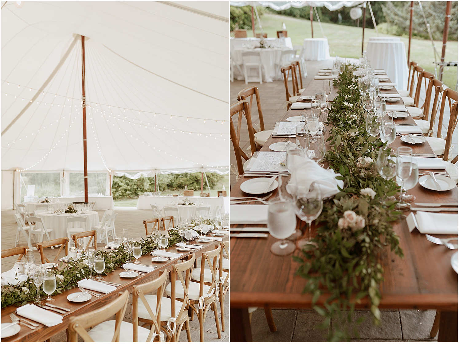 Greenery-and-white-flowers-wedding-tablescape