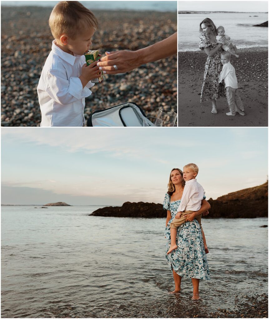 Family-photo-session-at-the-beach-New-England