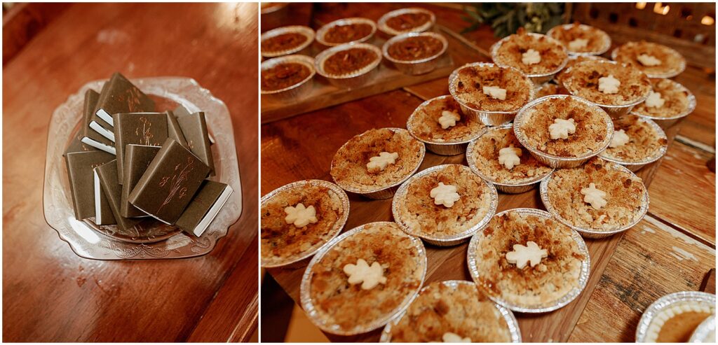 Mini-pies-for-dessert-at-New-England-wedding