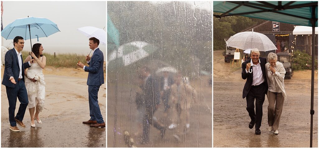 Guests at a Chequessett Club wedding