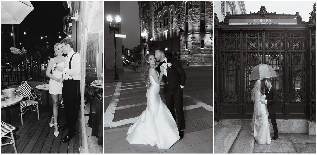 Couples at their Boston weddings taken by Kelly Stevens Photography