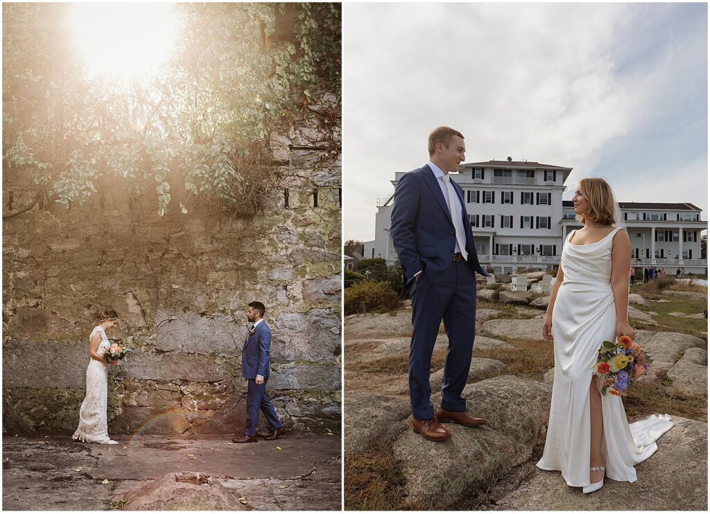 Couples at their Boston weddings